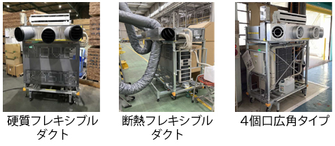 吹出方式はご要望に合わせてカスタム可能