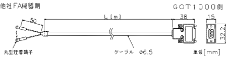 GT09-C□R40303-6T外形図
