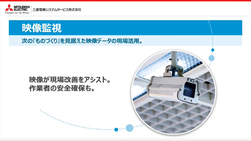 カメラ連携による映像監視システム