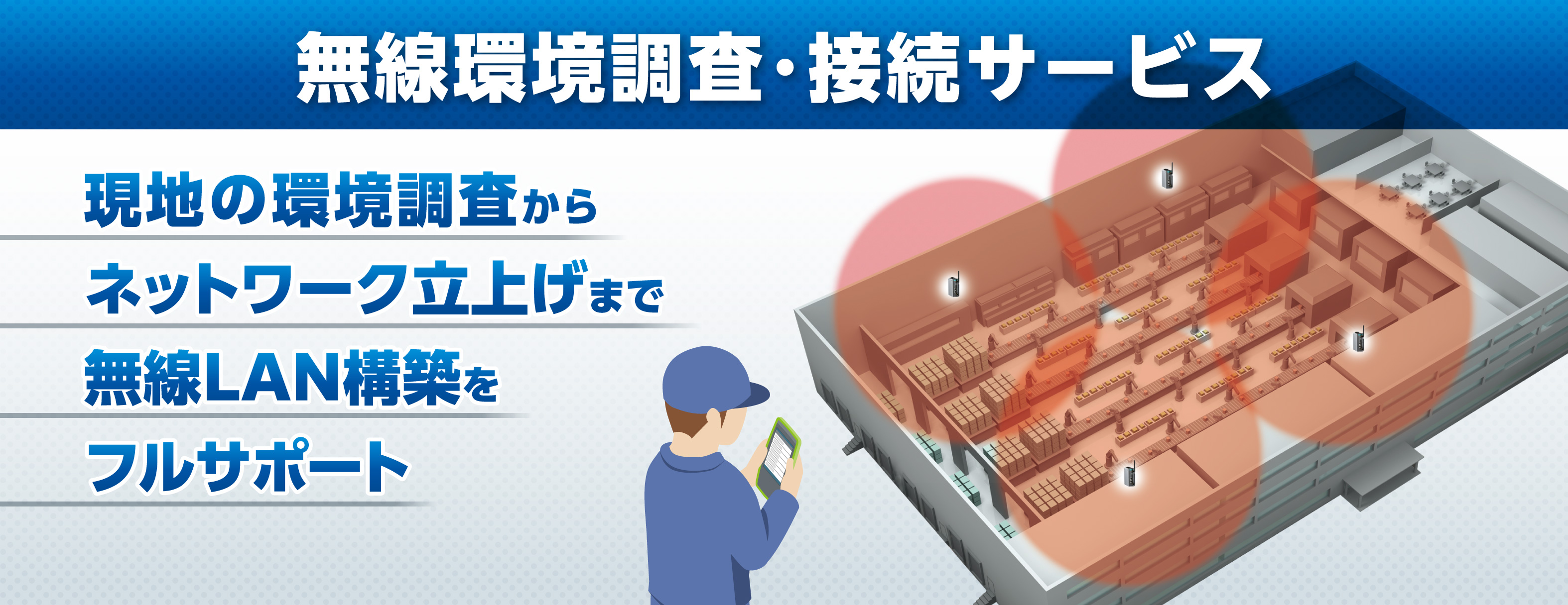 無線環境調査・接続サービス