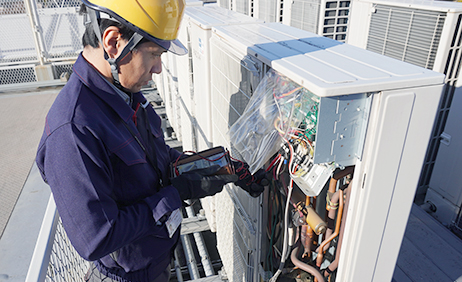 オフィスビル空調システムリニューアル工事
